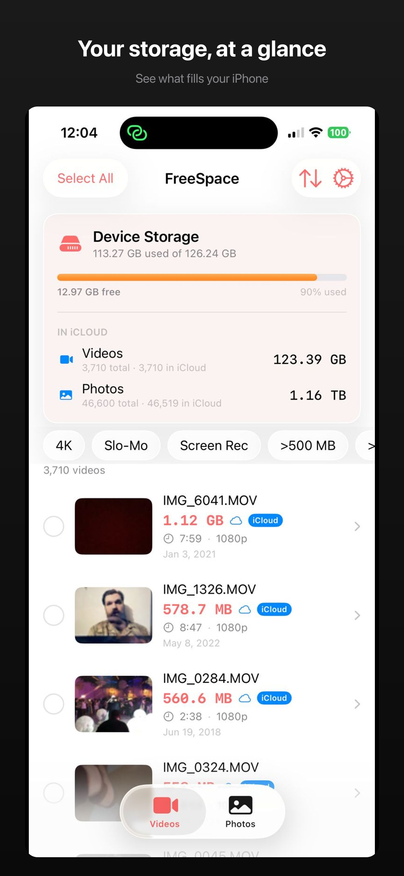 Storage overview
